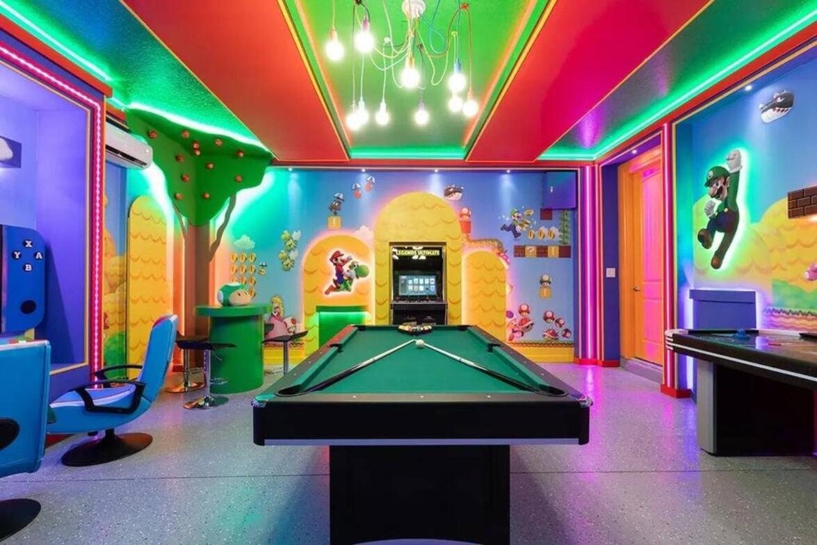 Gorgeous Home W Game Room Heated Pool Spa Orlando Eksteriør billede