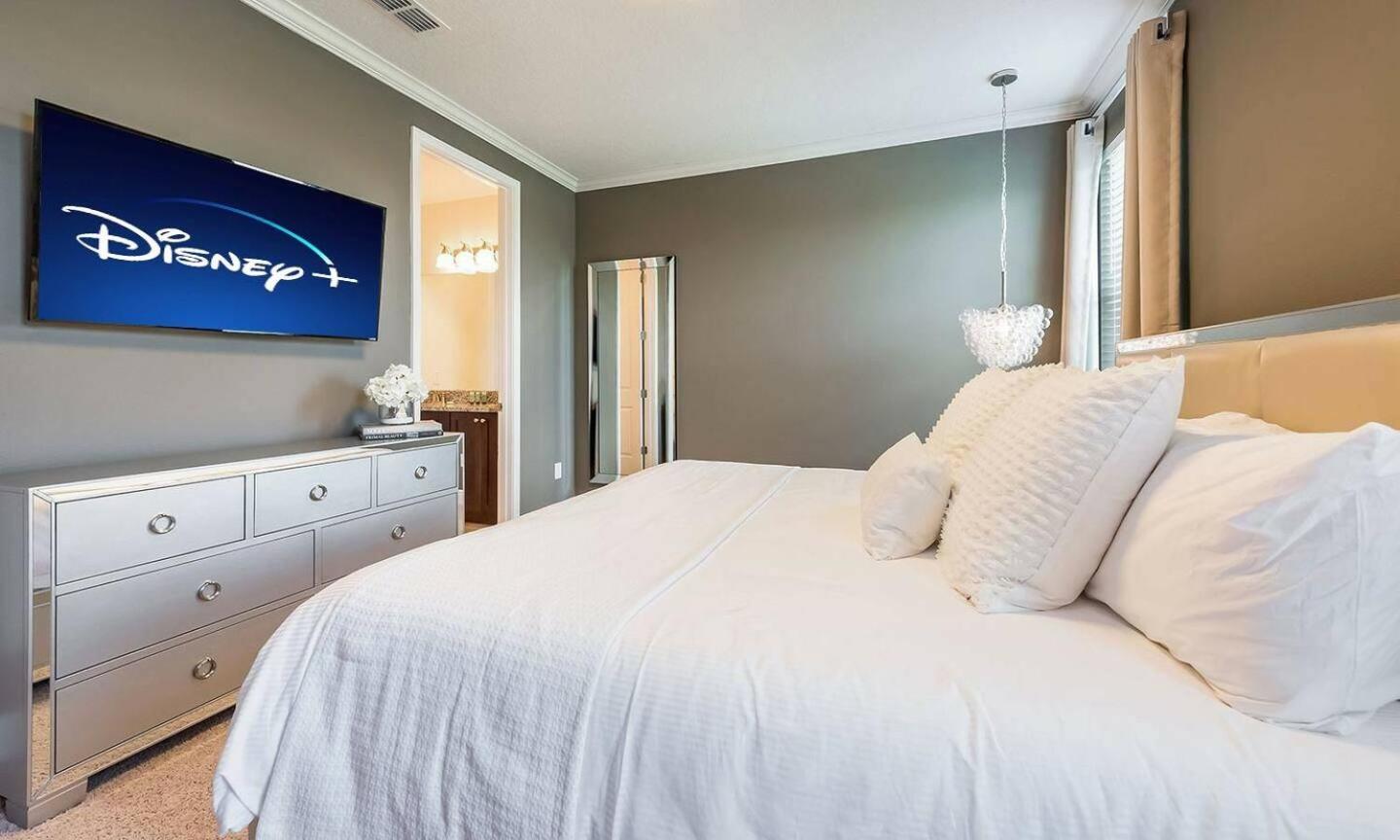 Gorgeous Home W Game Room Heated Pool Spa Orlando Eksteriør billede