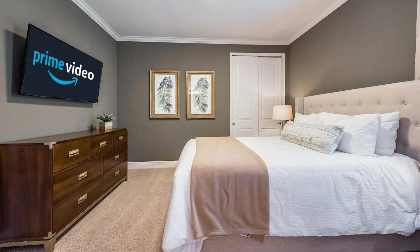 Gorgeous Home W Game Room Heated Pool Spa Orlando Eksteriør billede