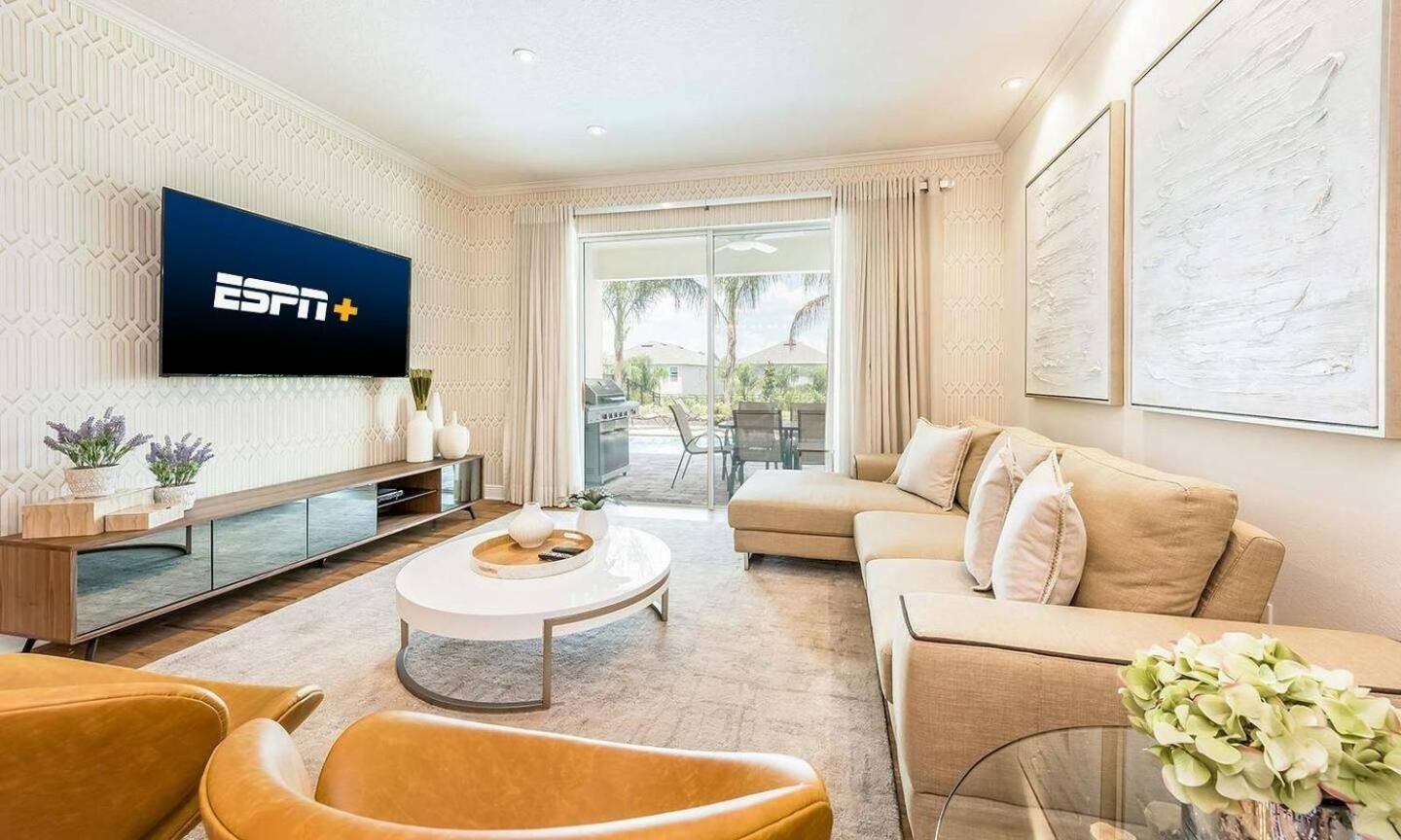 Gorgeous Home W Game Room Heated Pool Spa Orlando Eksteriør billede